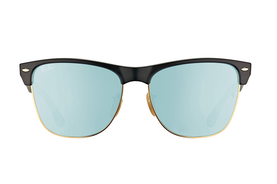 RAY-BAN CLUBMASTER OVERSIZED FLASH LENSES S-RAY 4175-877/30(57IT)